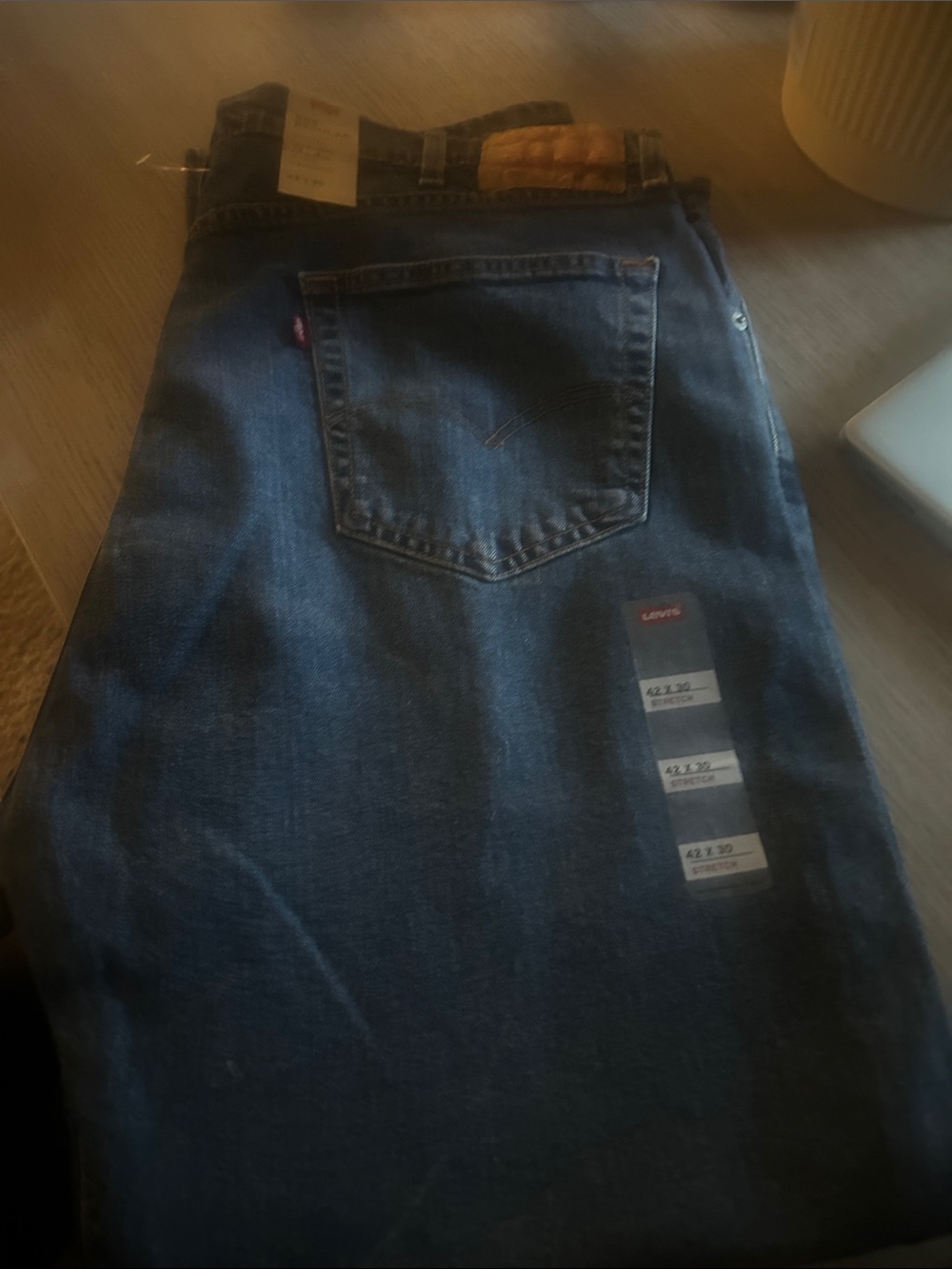 Levi's Men's Indigo Straight-Leg Jeans